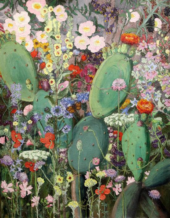 § Sir Cedric Morris (1889-1982) Les Fleurs du Midi 1923, 32 x 26in.